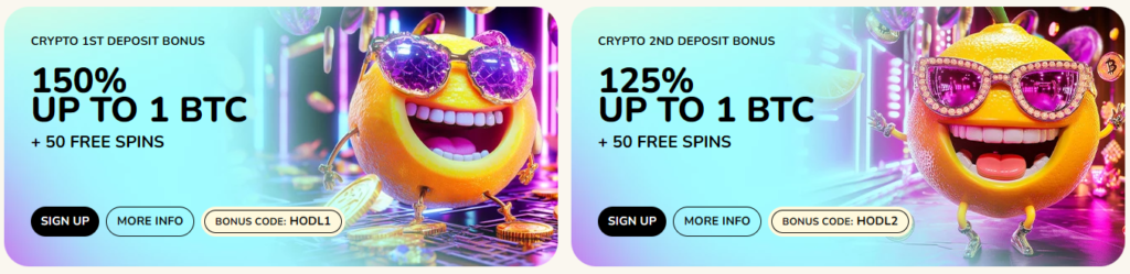 Example: Casino bonuses offered by Fatfruit.