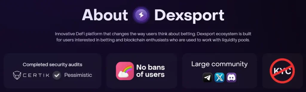 Dexsport.io - Web3 Betting Casino